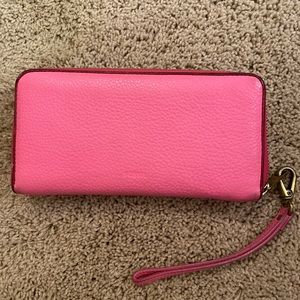 Pink Fossil Wallet